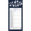 3660942086349-Calendrier mensuel avec feuillets détachables 15,5 x 28,5 cm sur plaque décors Végétal 19 x 41 cm  - disponible dans différentes cou--0