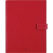 3664447210353-Agenda Milano - 1 semaine sur 2 pages - 22 x 28 cm - rouge - Oberthur--0