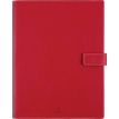 3664447228501-Agenda Milano - 1 semaine sur 2 pages - 22 x 28 cm - rouge - Oberthur--0