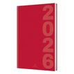 3664447211527-Agenda Dublin - 1 semaine sur 2 pages - 22 x 28 cm - rouge - Oberthur--0