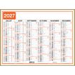 3664447231808-Oberthur Classique - Planificateur - fixation murale - visualisation de 6 mois - 420 x 320 mm - daté--1