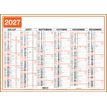 3664447231815-Oberthur Classique - Planificateur - fixation murale - visualisation de 6 mois - 550 x 405 mm - daté--1