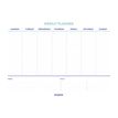 5412303385282-Planificateur semainier non daté – format 29,7 x 21 cm – NOUVEAU – Brepols--0