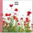 3494150174433-Calendrier 16x16cm 16 mois Aquarupella - Coquelicots--0