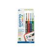 8000825058035-GIOTTO Dry Marker - 4 marqueurs - pour tableau blanc, ardoise - couleurs assorties-P_405244186_2-0