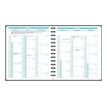 3660942088411-Agenda de bureau Dodo & Cath Lady 18S spiralé - 1 semaine sur 2 pages - 15 x 17 cm - D