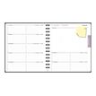 3660942088411-Agenda de bureau Dodo & Cath Lady 18S spiralé - 1 semaine sur 2 pages - 15 x 17 cm - D