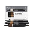 884955097182-WINSOR & NEWTON - ProMarker tons marron - marqueur double pointe - Sienne brûlée caramel satiné - encre à base de colo-P_405244931_3-5