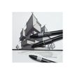 884955097199-WINSOR & NEWTON - ProMarker tons gris - marqueur double pointe - noir gris clair 4 gris clair 1 - encre à base de colo-P_405244932_4-2