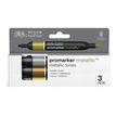 884955097205-WINSOR & NEWTON - ProMarker tons metallic - marqueur double pointe - argent métallique or rouge métallisé or métallisé - encre à base de colo-P_405244933_2-1