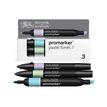 884955097212-WINSOR & NEWTON - ProMarker tons pastel 1 - marqueur double pointe - bleu polaire vert prairie lavande - encre à base de colo-P_405244934_3-3