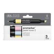884955097229-WINSOR & NEWTON - ProMarker tons pastel 2 - marqueur double pointe - rose pâle bleu pastel bouton d'or - encre à base de colo-P_405244935_2-2