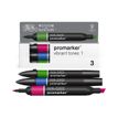 884955097274-WINSOR & NEWTON - ProMarker tons vif 1 - marqueur double pointe - magenta bleu roi vert forêt - encre à base de colo-P_405244940_5-1