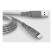 3571211490159-Force Power - Câble Lightning 2.4A - USB - 2 m - gris-P_405245564_1-0
