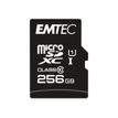 3126170177483-EMTEC Elite Gold - Carte mémoire flash (adaptateur SD inclus(e)) - 256 Go - UHS-I U1 / Cl-P_405245566_1-0