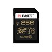 3126170155245-EMTEC SpeedIN' PRO - Carte mémoire flash - 256 Go - Video Class V30 / UHS-I U3 / Class10 -P_405245568_2-1