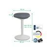 4002432138401-Leitz Ergo - Tabouret ergonomique - 47-64 cm - Gris-P_405245712_1-5