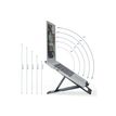 4002432138333-Leitz Ergo - Support pour ordinateur portable - adjustable, multi-angle, aluminum - 10" - -P_405245716_6-2