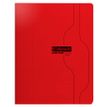 3210331701133-Calligraphe 7000 - Cahier polypro - 17 x 22 cm - 60 pages - grands carreaux (Seyes) - rouge--0