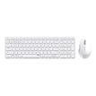 6940056142979-Rapoo 9700M - Ensemble clavier et souris sans fil - Bluetooth - QWERTY - blanc-P_405245857_2-2