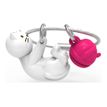 5404006040087-Metalmorphose - Porte-clés - chat blanc et sa pelote de laine-P_405245953_1-0