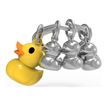 5404006037087-Metalmorphose - Porte-clés - canard jaune et son petit-P_405246013_2-1