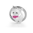 5404006061310-Metalmorphose - Porte-clés - chat blanc-P_405246036_5-2