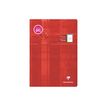 3329680361285-Clairefontaine - Cahier de notes - agrafé - A4 (210 x 297 mm) - 24 feuilles / 48 pages - papier blanc - règlé - couv-P_405246562_7-2