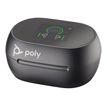 0197497053852-Poly Voyager Free 60+ - Écouteurs sans fil avec micro - intra-auriculaire - Bluetooth - Suppresseur de bruit actif - USB-A via adaptateur Bluetooth, jack 3,5mm - noir de char-P_405246691_7-12