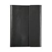 3371010470365-Quo Vadis - Etui carnet/tablette - Rangers - Noir - 19,5x26,5 cm - Cuir pleine fleur de buffle--0