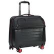 3173740252033-Trolley à 4 roulettes coque ABS SIGN coloris noir & rouge --0