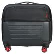 3173740252033-Trolley à 4 roulettes coque ABS SIGN coloris noir & rouge --1