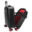 3173740252033-Trolley à 4 roulettes coque ABS SIGN coloris noir & rouge --2