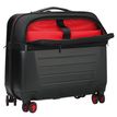 3173740252033-Trolley à 4 roulettes coque ABS SIGN coloris noir & rouge --4