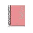 8421938520651-Dohe SYSTEM - Agenda - 2025-2026 - 1 jour par page - reliure à spirale - A6 (120 x 170 mm) - 144 feuilles - rose - carton -P_405247002_2-0
