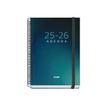 8421938520408-Dohe Prime - Agenda - 2025 - 2026 - semainier - reliure à spirale - A5 (150 x 210 mm) - 72 feuilles - boreal - carton -P_405247015_1-0