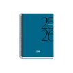 8421938520606-Dohe SYSTEM - Agenda - 2025-2026 - 1 jour par page - reliure à spirale - A5 (150 x 210 mm) - 144 feuilles - bleu - carton -P_405247025_3-1