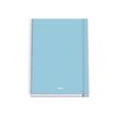 8421938519280-Dohe Serenity - Cuaderno - encuadernado espiral - A5 (162 x 210 mm) - 100 hojas / 200 páginas - cuadriculado - azul - cartó-P_405247042_1-0
