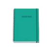 8421938518887-Dohe Color Vibes - Cuaderno - encuadernado espiral - A5 (148 x 210 mm) - 100 hojas / 200 páginas - cuadriculado - verde - cartó-P_405247048_1-0