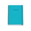 8421938518900-Dohe Color Vibes - Cuaderno - encuadernado espiral - A5 (148 x 210 mm) - 100 hojas / 200 páginas - cuadriculado - cián - cartó-P_405247050_2-0