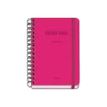 8421938520156-Dohe Colour Vibes - Agenda - 2025-2026 - semainier - reliure à anneaux métalliques - A5 (150 x 210 mm) - 72 feuilles - rose - carton -P_405247071_2-0