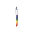 3086123776319-BIC 4 Couleurs -Corps effet Soft Touch, Décor arc en ciel couleurs vives -Stylos-Bille Po-P_405247295_1-0