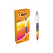 3086123776319-BIC 4 Couleurs -Corps effet Soft Touch, Décor arc en ciel couleurs vives -Stylos-Bille Po-P_405247295_2-1