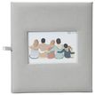 3173740182408-Album photos classique personnalisable mémo 200 ERICA "Square" pour 200 photos 11,5 x 15 cm coloris gr--1