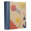 3173741254302-Album photos fantaisie memo 200 ERICA "Kraffty 4" pour 200 photos 11,5 x 15 cm coloris bleu--1