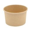 13434030026275-1000 Pots à glace Kraft brun - 86 x 74 x 51 mm--0