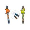 4010070669454-Depesche Vertrieb Dino World Collection - 6 crayons à bille de couleur - disponible en différents designs - orange, vert, rouge, brun, bleu, n-P_405249050_3-1