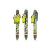4010070669454-Depesche Vertrieb Dino World Collection - 6 crayons à bille de couleur - disponible en différents designs - orange, vert, rouge, brun, bleu, n-P_405249050_6-5