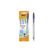 3086123764033-BIC Cristal fun - Stylo à bille - rose, pourpre, turquoise, citron vert (pack de 4)-P_405249353_1-0