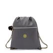 198265383966-Kipling SUPERTABOO - Sac moyen à cordon de serrage - Back to Grey--0